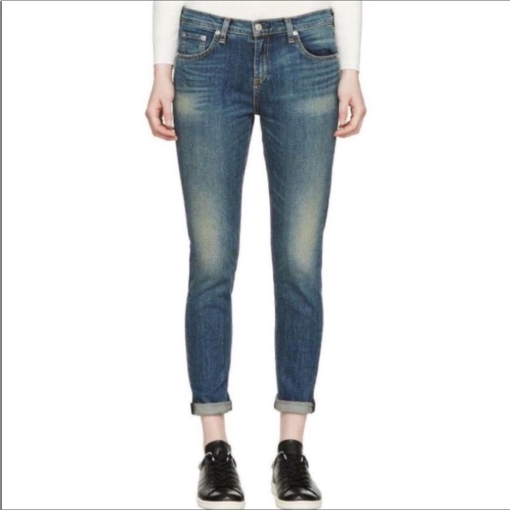 Rag & Bone Dash In Chamberlain Skinny Jean Size 24